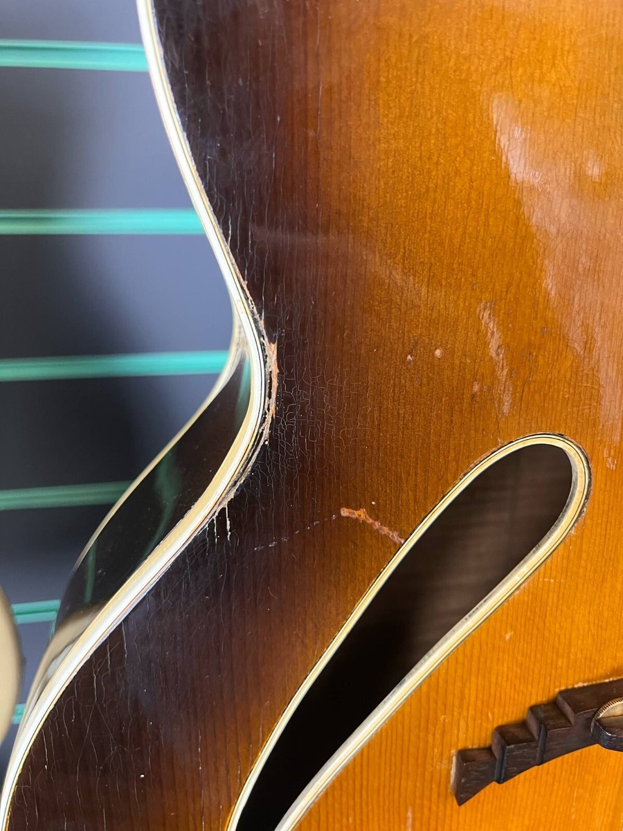 Gretsch Synchromatic 200 Sunburst c.1940s Vintage Archtop Acoustic