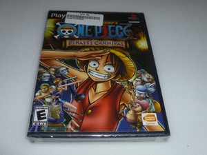Factory Sealed Brand New Playstation 2 Ps2 Video Game One Piece Pirates Carnival Ebay