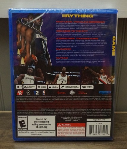 New! NBA 2K21 (Sony PlayStation 5, 2020) U.S. Retail Version! - Picture 2 of 4
