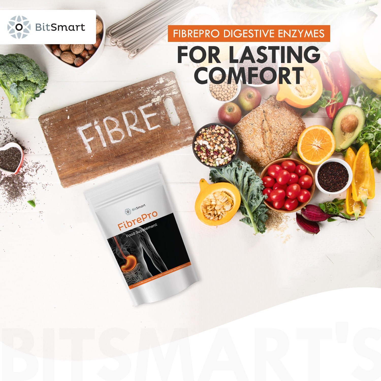 Probiotics Tablets | Digestive Enzymes for Healthy Gut & Digestion Aid Digezyme