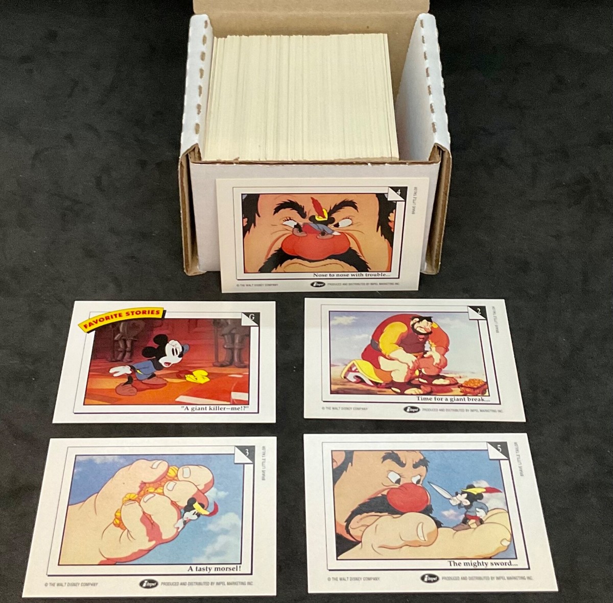 1991 Impel Walt Disney Trading Card Set 1-210 Mickey Mouse | eBay