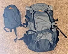 Guerrilla Packs Roundhouse Internal Frame Backpack, Middle Grey/Dark Grey