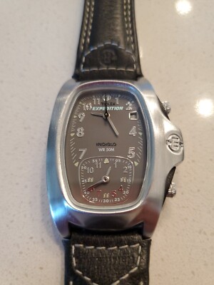 Rare Timex Expedition Indiglo Dual Zone Quartz Watch Original