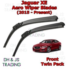 (15-19) Jaguar XE Aero Wiper Blades / Front Windscreen Flat Blade Wipers XE