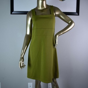 bcbg olive green dress