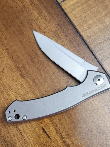 Zero Tolerance 0450 Sinkevich Design ZT0450 Titanium & CPM-S35VN No Box JW