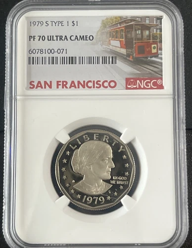 1979 S Type 1 $1 PF70 Ultra Cameo NGC (1313)