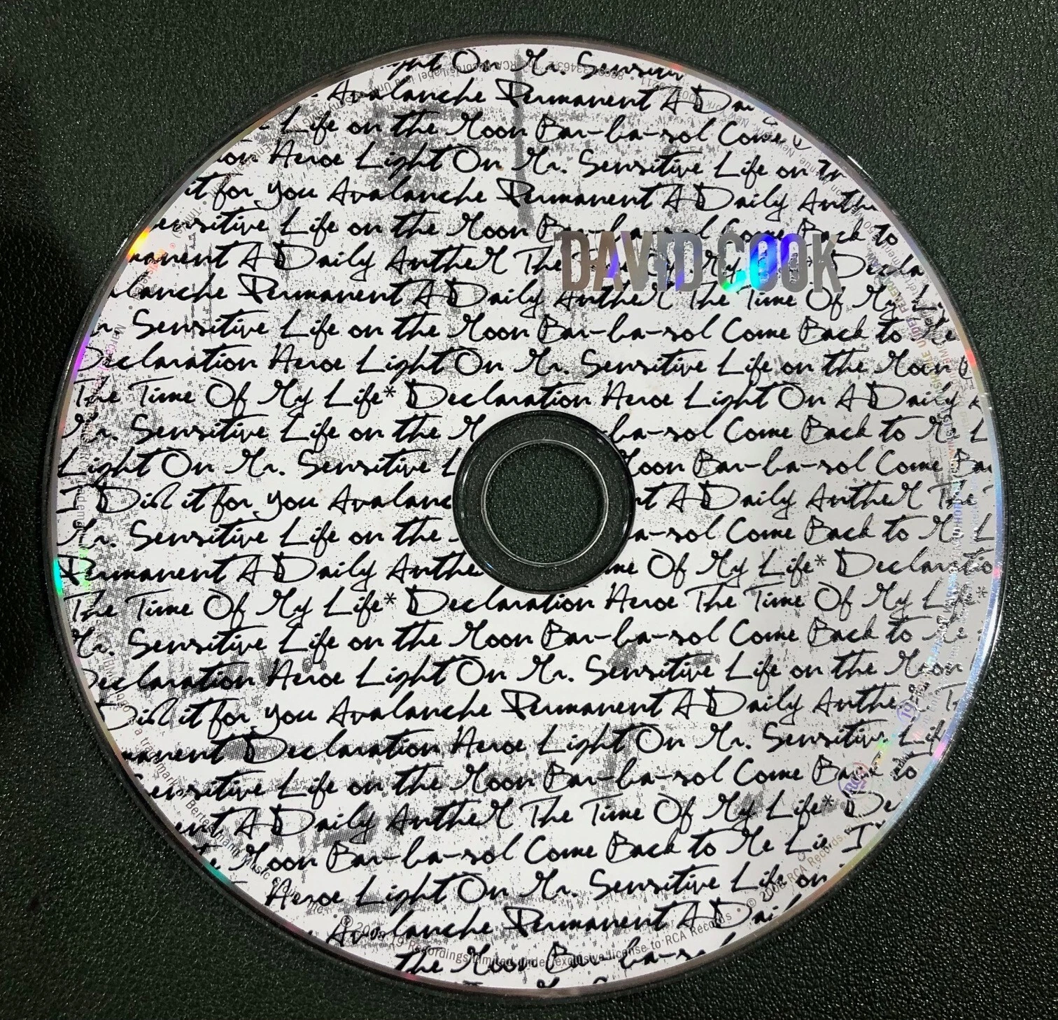 David Cook 2008 Self Titled - CD