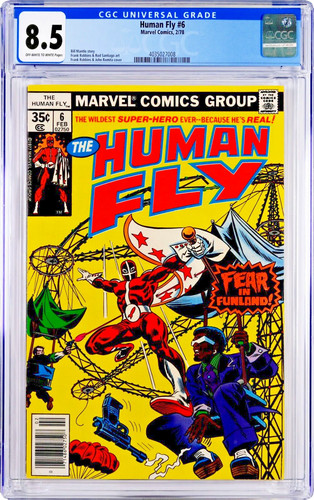 Human Fly #6 CGC 8.5 Marvel Comics 1978 Mantlo Frank Robbins John Romita Cover