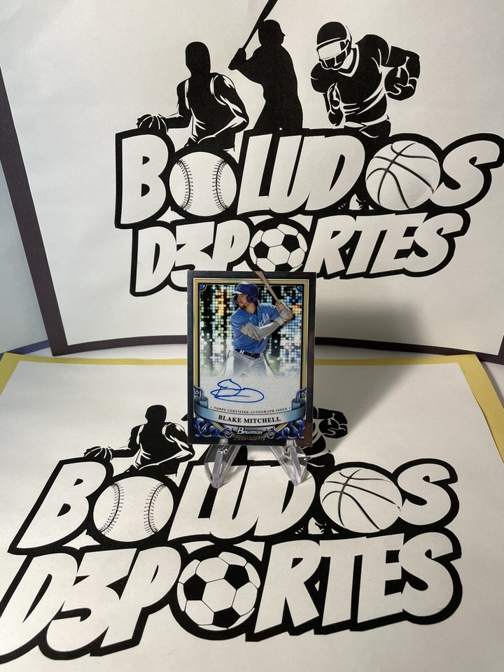 2024 Bowman Sterling Blake Mitchell Base Auto Autograph Prospect KC
