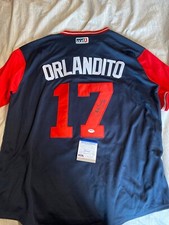 Jose Berrios Twins Signed Autographed Players Day Jersey “Orlandito” PSA/COA