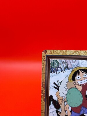 竜神伝説第1弾Wシール【フォローリピーター様感謝SALE】◉8500 One Piece card Luffy C111 Anime 2000 Japanese Game TCG Bandai