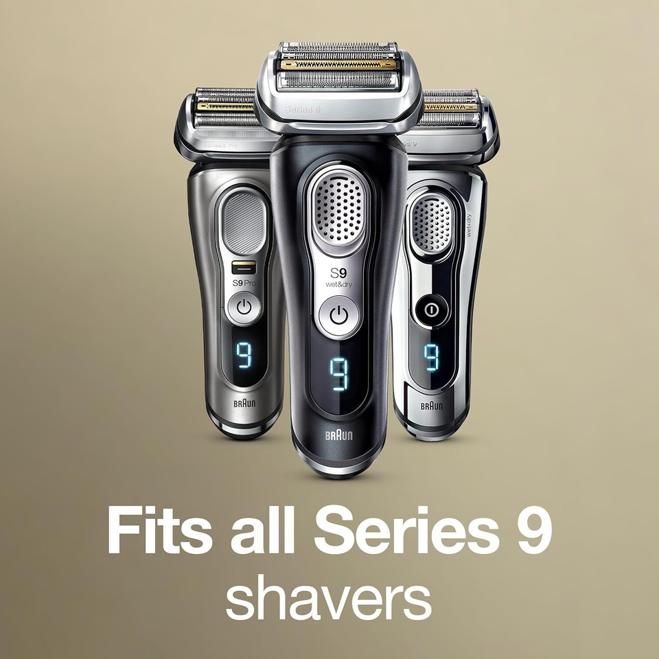 Electric Shaver Head Replacement 92B Black for Braun Series 9 Razors