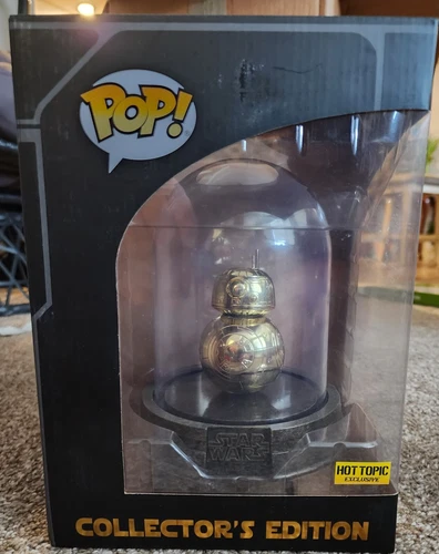 Funko POP! Star Wars BB-8 Collectors Edition Gold Chrome Hot Topic Exclusive