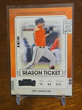 2021 Contenders Base Season Ticket #88 Trey Mancini - Baltimore Orioles