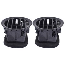 Rejillas De Aire Para Vauxhall Adam Y Corsa D - Negro, 2 Piezas, Fácil Instalación