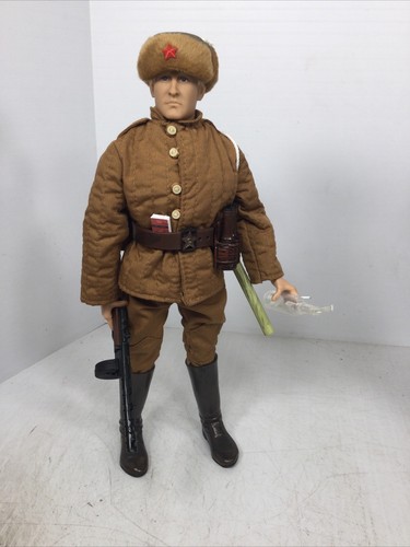 1/6 HASBRO GI JOE ARTILLERO EJÉRCITO ROJO RUSO STALINGRADO PPSH-41 GRANADAS Y MOLOTOV - Imagen 23 de 24