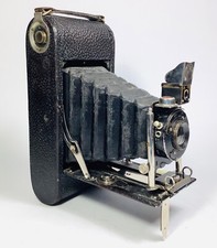 Antique Seneca No.1A Roll Film Folding Bellows Camera Grant M. Haist Collection