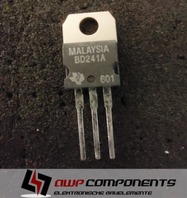 (5 Stk.) BD241A - Transistor NPN 60V 3A THT TO-220 - Texas Instruments