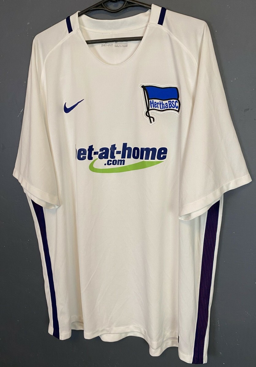 MEN'S NIKE BSC HERTHA BERLIN 2016/2017 SOCCER FOOTBALL SHIRT
