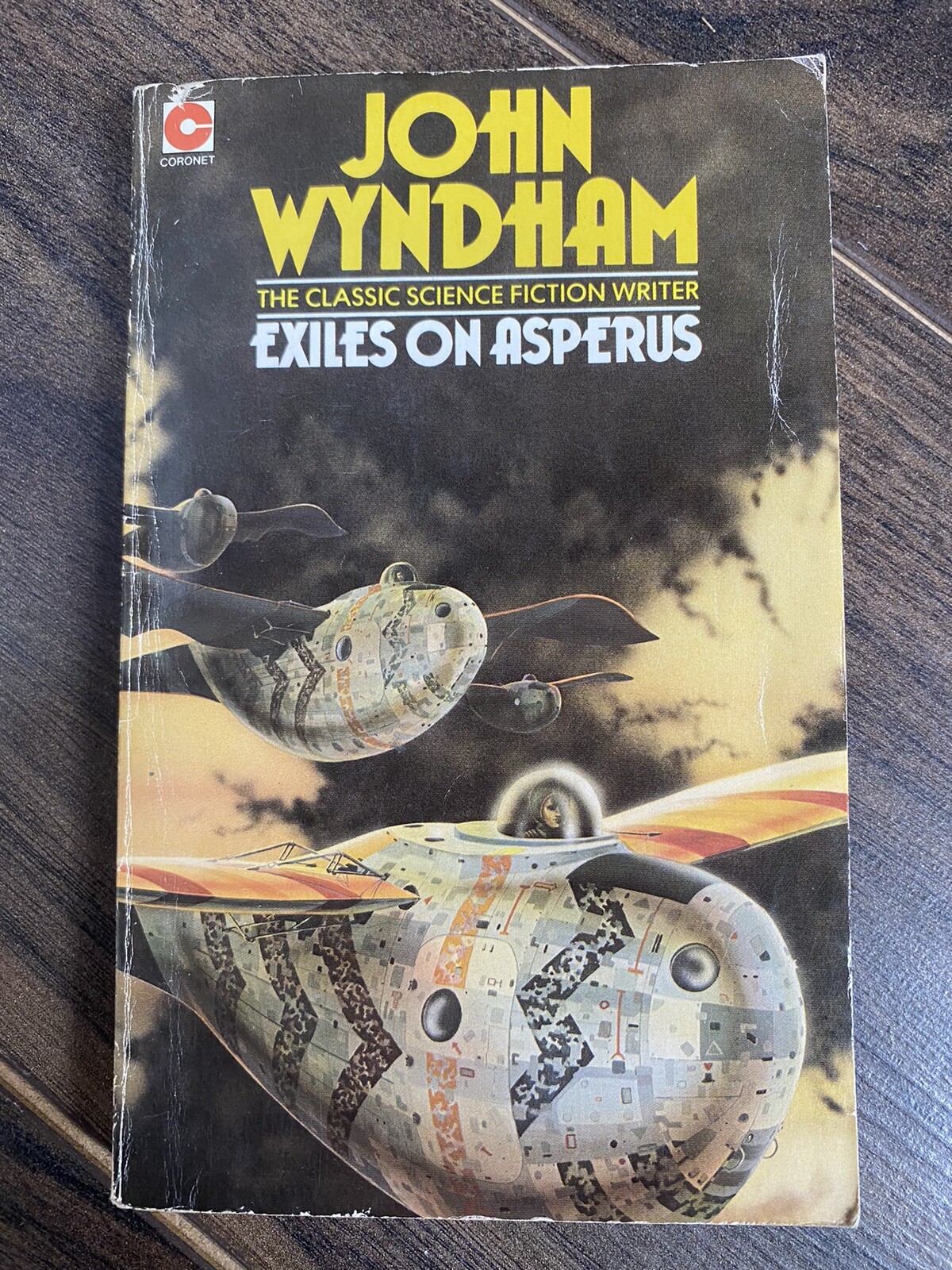Exiles on Asperus by John Wyndham Coronet Science Fiction 1980 Paperback RARE