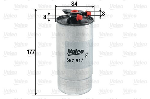 VALEO 587517 Fuel filter for ALPINA,BMW,LAND ROVER,OPEL,VAUXHALL