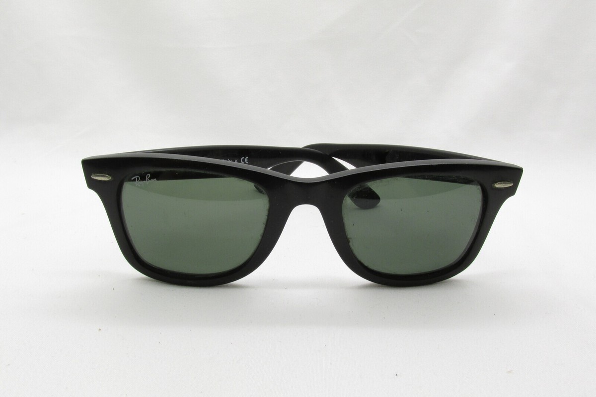 ★Ray-Ban RB2140 901 50□22 150 3N Ray-Ban RB2140 50-22 Original Wayfarer Sunglasses Black Dark