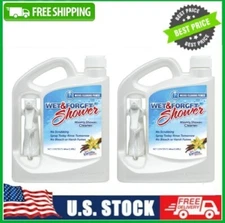 2 PACK Wet & Forget Weekly Shower Cleaner, Vanilla Scent, 64 fl oz
