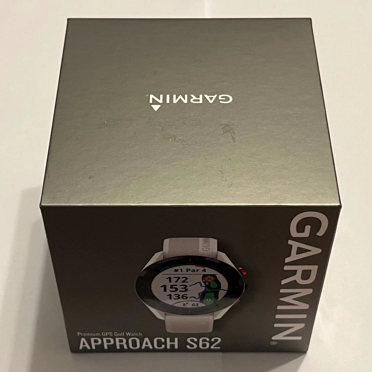 Garmin Approach S62 Premium Golf GPS SmartWatch Range Finder (010