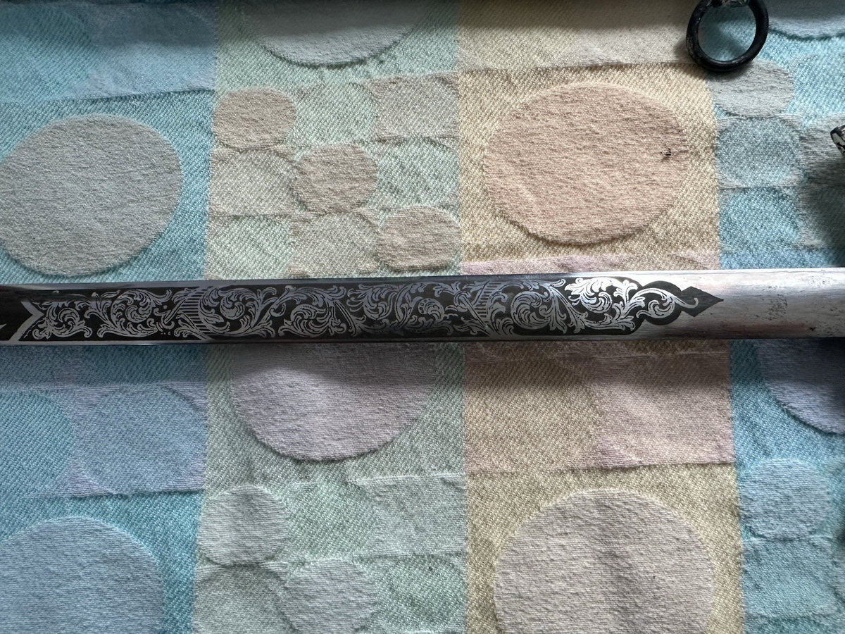 Vintage Masonic Knights The M C Lilley & Co. Columbus Ohio Sword