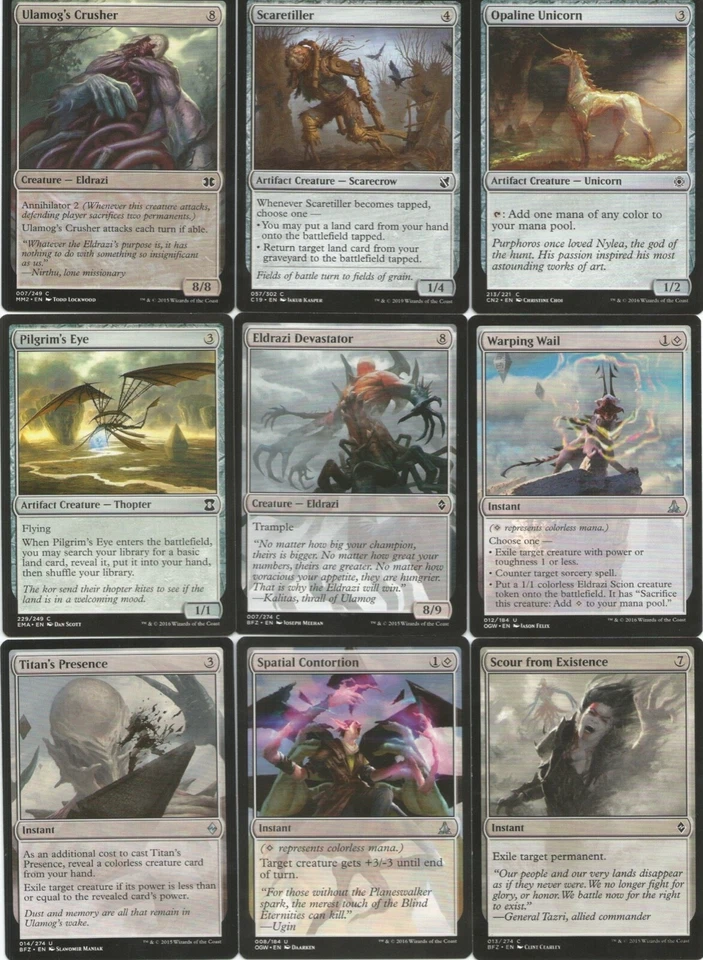 *Custom Commander Deck* Ulamog, the Ceaseless Hunger Eldrazi EDH Magic Card Mtg - Image 4 of 4