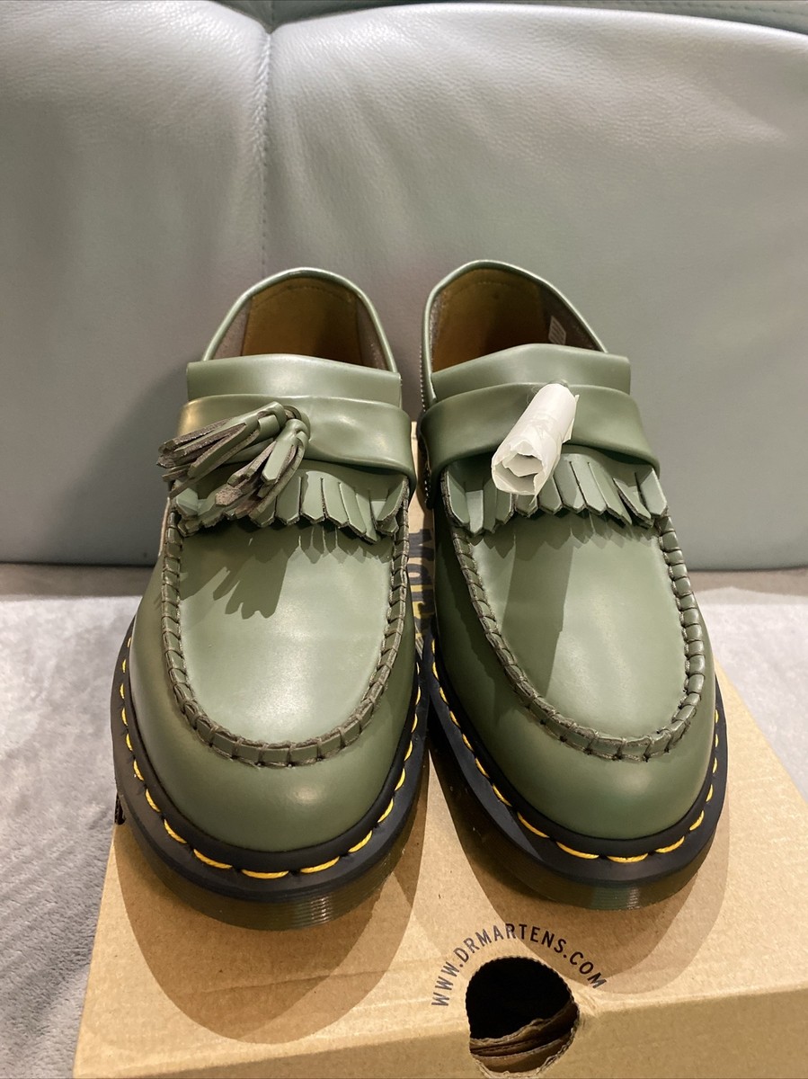DR Martens ADRIAN YELLOW STITCH SMOOTH LEATHER TASSEL DR Martens ADRIAN YELLOW STITCH SMOOTH LEATHER TASSEL
