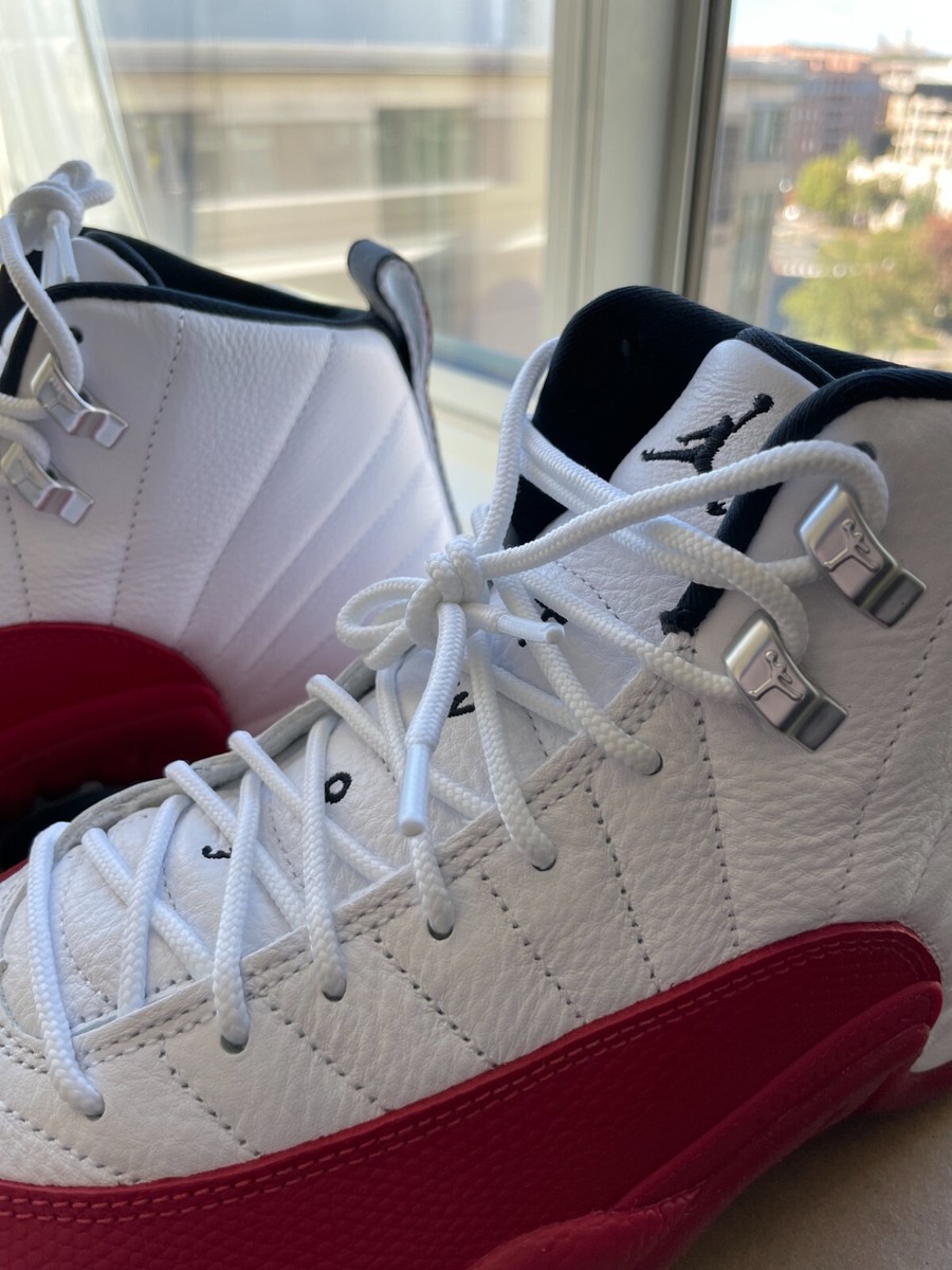 Size 9.5 - Air Jordan 12 Retro Cherry (2023) - CT8013 116 - White
