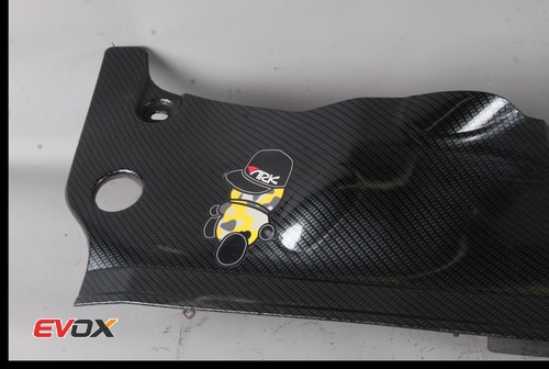 08-15 Mitsubishi Evo X Front Upper Radiator Carbon Style Cover Trim Shroud - Picture 2 of 5