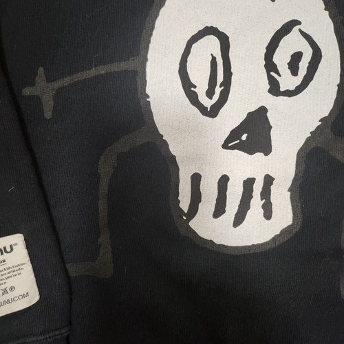 Nununu Skull Sweatshirt kids unisex size 10 to 11 years old - Picture 3 of 10