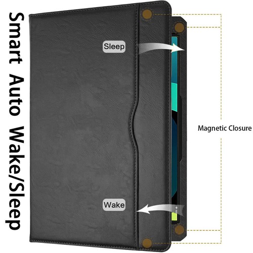 Leather Flip Smart Stand Case Cover For iPad Pro Mini 10.2" 10.9" 10.5" 9.7" 8.3 - Picture 3 of 6
