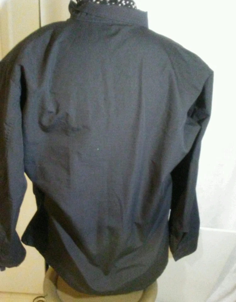 Camisa pesada Propper Public Safety talla XLR mezcla de poliéster negra manga larga  Foto 3 de 4