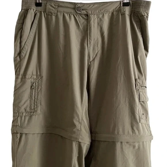 Columbia Titanium Packable Convertible Hiking Pants Light Olive Green Large - Image 3 of 4