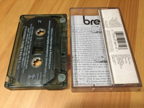 David Gates & Bread Essentials Cassette Tape (Elektra 1996) - Picture 3 of 3