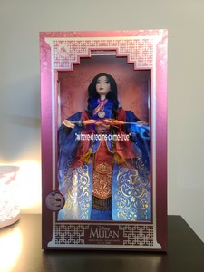 mulan 20th anniversary doll