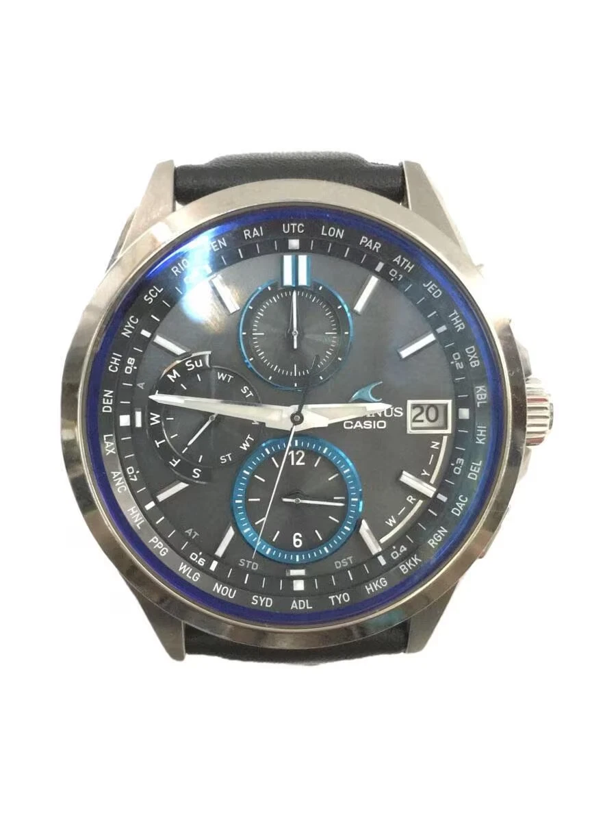CASIO Oceanus OCW-T2600-1AJF Day-Date Solar Powered Radio Men'