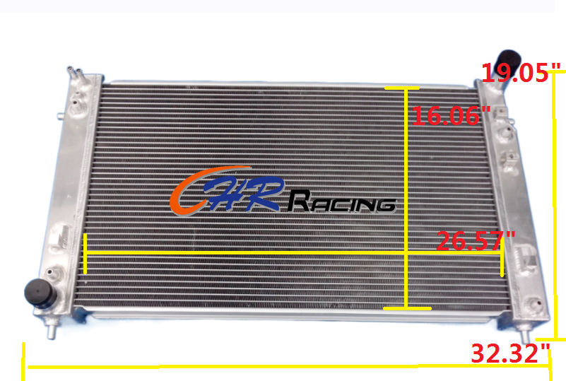 For Holden VT VX HSV Commodore V8 GEN3 LS1 5.7L Aluminum Radiator ...