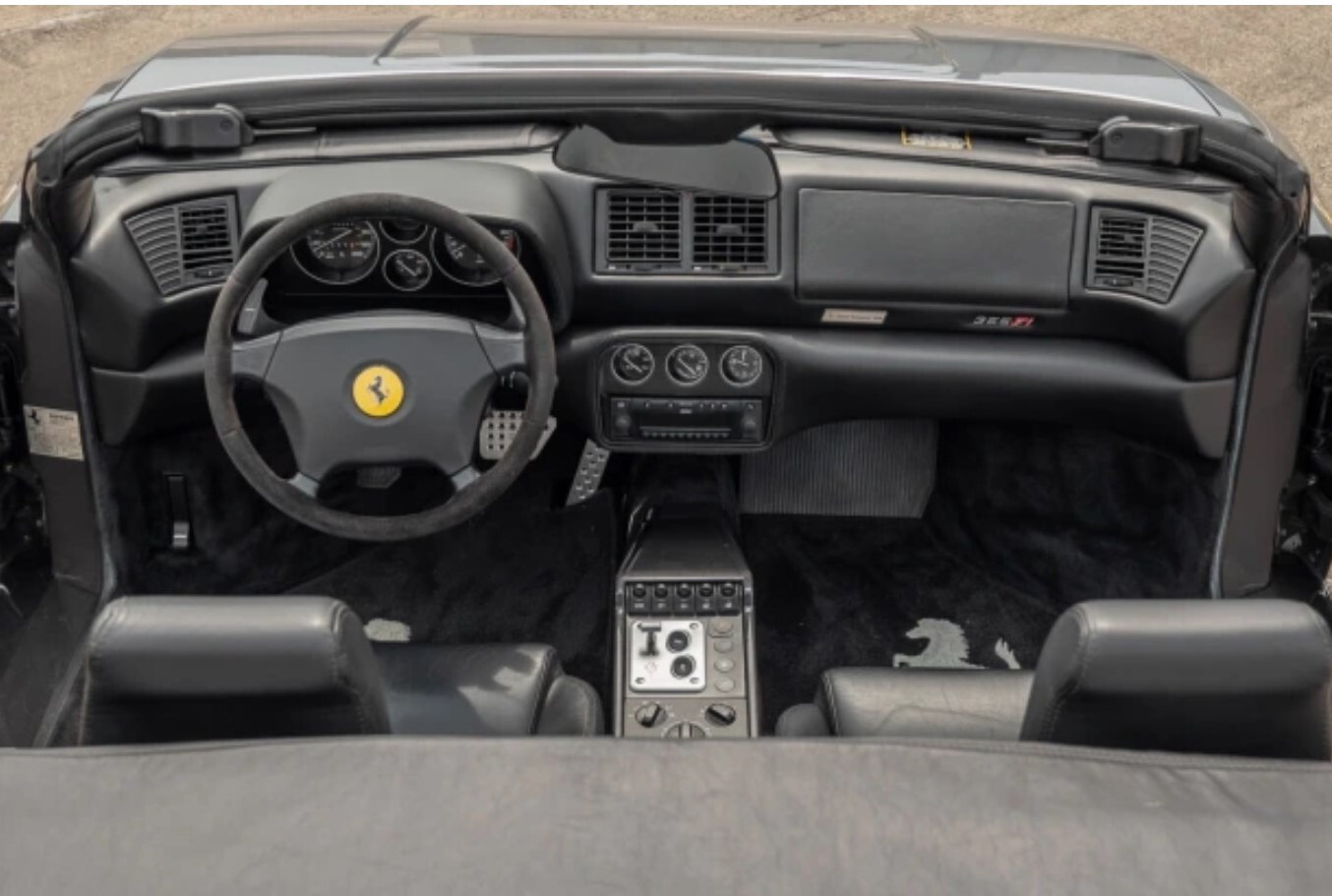 Ferrari F355 Fiorano black seats door panels & interior complete from 8k mile