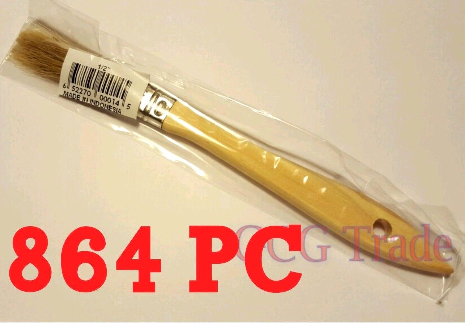 Bulk 864 of 0.5 Inch Chip Brush Disposable for Adhesives Paint T