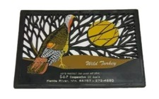Vtg CAP Cooperative Oil Association Made In USA Kettle River Minnesota MN Turkey