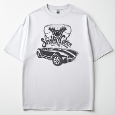 Shelby Cobra T-Shirt Vintage Roadster Snake Graphic Tee Classic Racing Car Gift