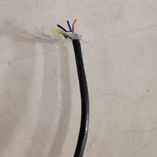 PRICE PER FOOT - HWC HWC042 22AWG 4-Conductor Shielded Wire Copper