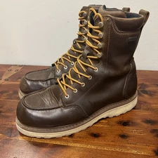 Danner Cedar River 8” Moc Toe Work Boots Men’s 11.5 EE Waterproof Leather 14302