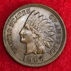 1905 Indian Head Penny Cent Choice Almost Uncirculated (CH AU) #775