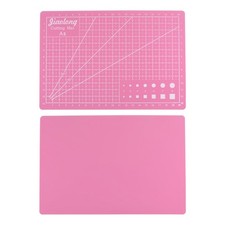 2pcs A5 Auto-cicatrisant Découpe Tapis 9"x6" Double-face Artisanat Découpe Rose